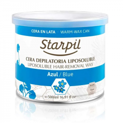  CERA EN LATA STARPIL AZUL, 500 ML.


